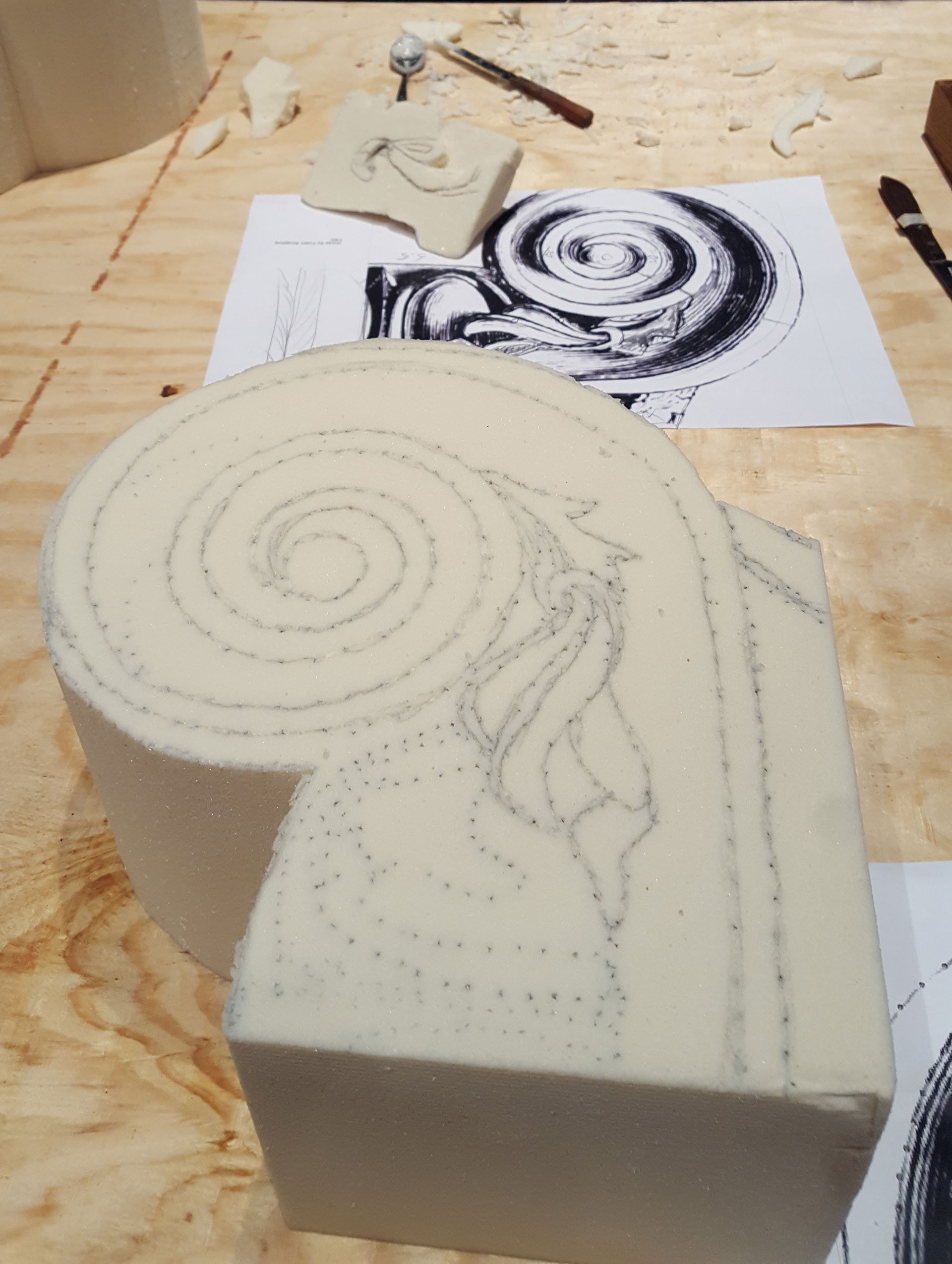 Rosco - Priming Techniques For Foam Carving