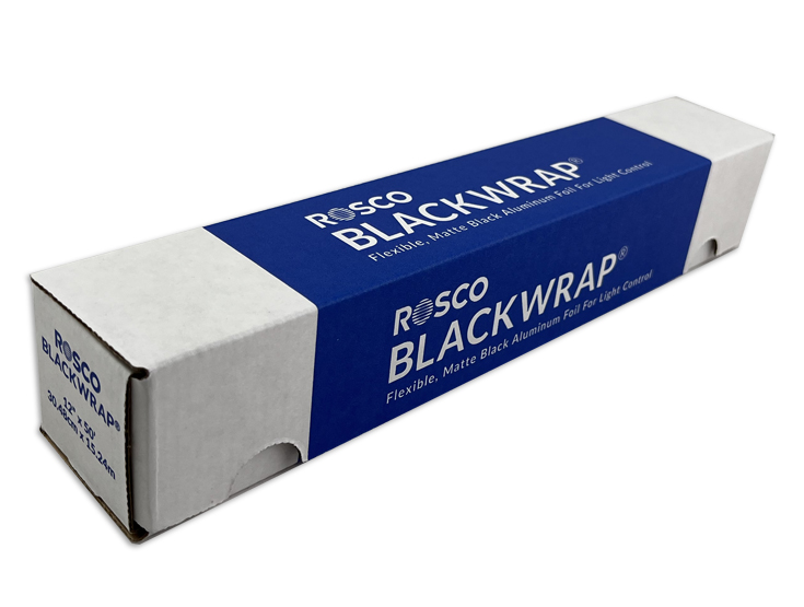 GAM BlackWrap 12x50ft Black Aluminum Foil Black Wrap