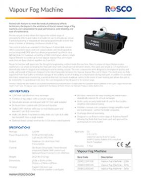 Vapour Fog Machine | Rosco