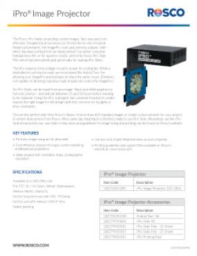 iPro® Image Projector | Rosco